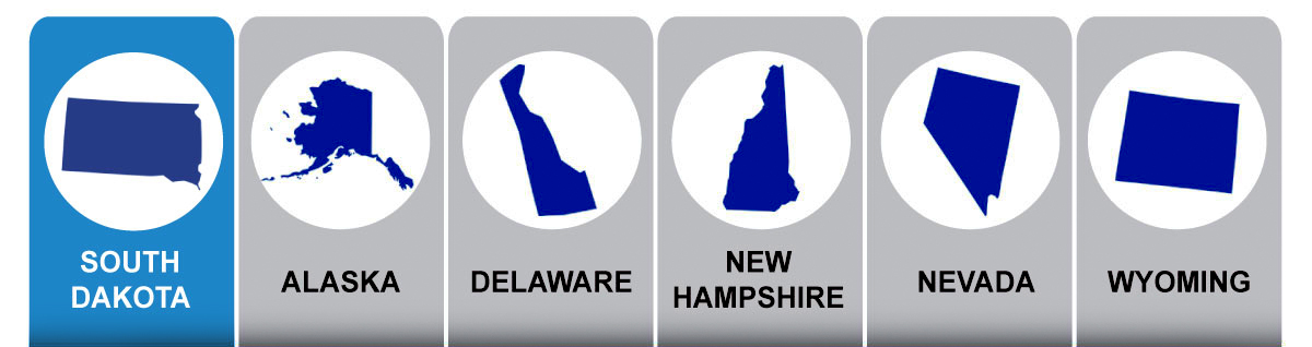 A Jurisdictional Comparison of States with 0% State Income and Capital GainsTax for trusts