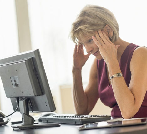 Frustrated woman because her trust officer was slow to process a distribution