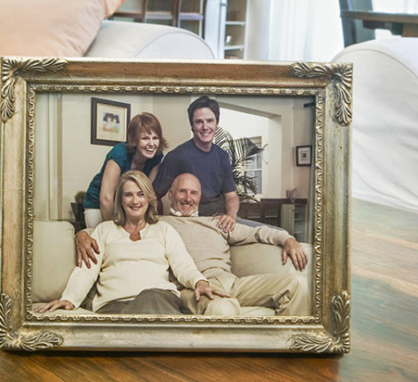 Wealthy family who uses trust administration services to protect their assets